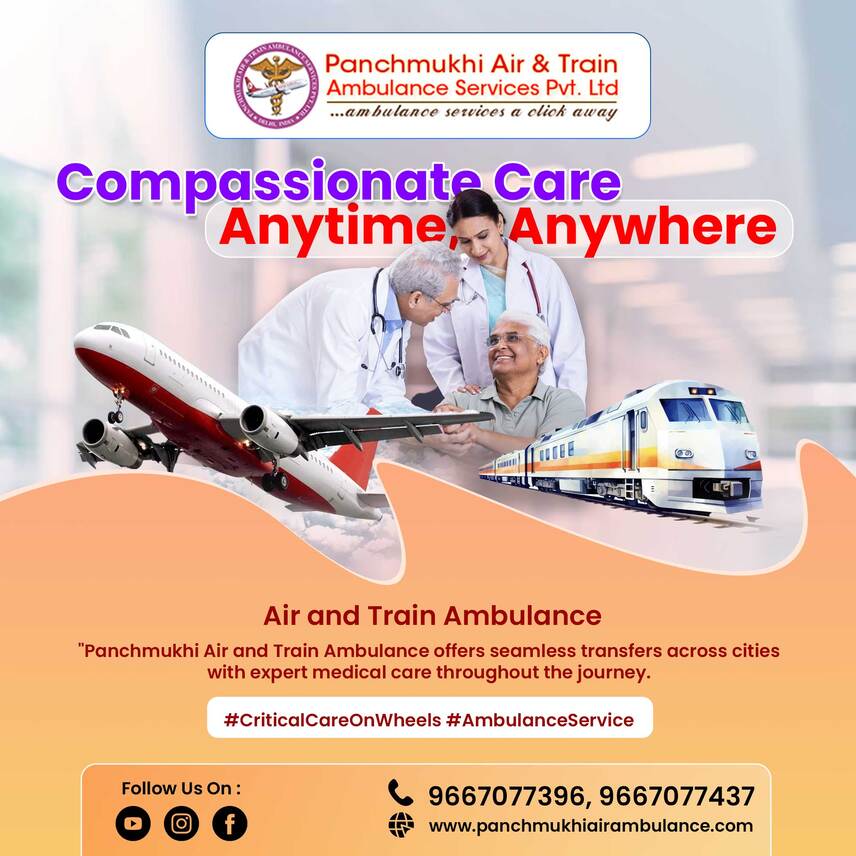 Use Much Needed Panchmukhi Air Ambulance Services in Dibrugarh